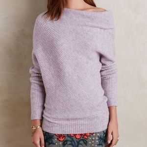 Anthropologie Moth Anjou sweater lavender L